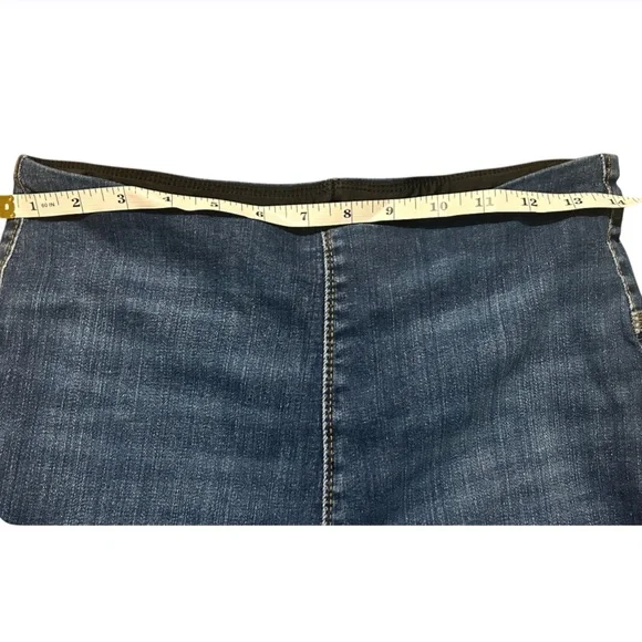 Lysse Dark Blue Flare Jeans - Picture 4 of 6